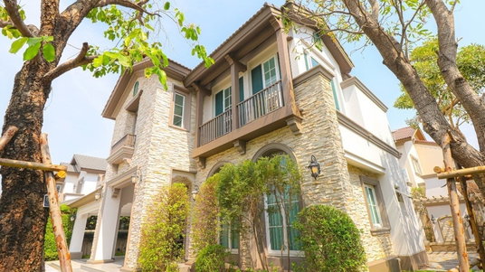  S-HNBN101 Single house for sale, Nantawan, Bangna Km.7, 2 floors, size 110.2 sq m333 sq m., 4 bedrooms, 5 bathrooms, 51.4 million 064-959-8900