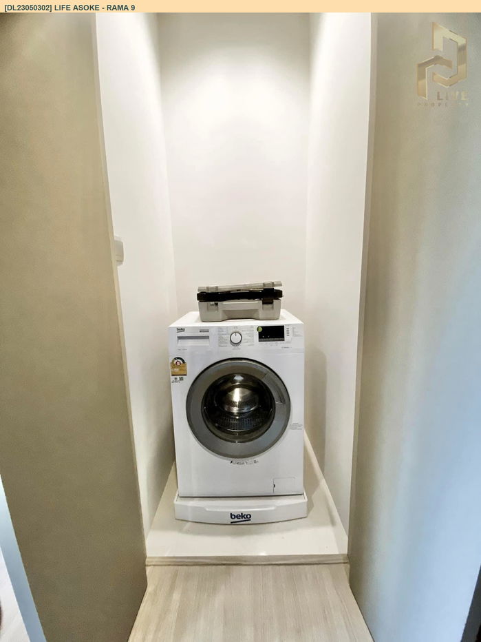 รูป DL23050302 ให้เช่าคอนโด ไลฟ์ อโศก - พระราม 9 (Life Asoke - Rama 9) ใกล้ MRT พระราม 9 พร้อมเข้าอยู่ โทรด่วน 0653619502 LineID @534wlwof - รูปที่ 9/9