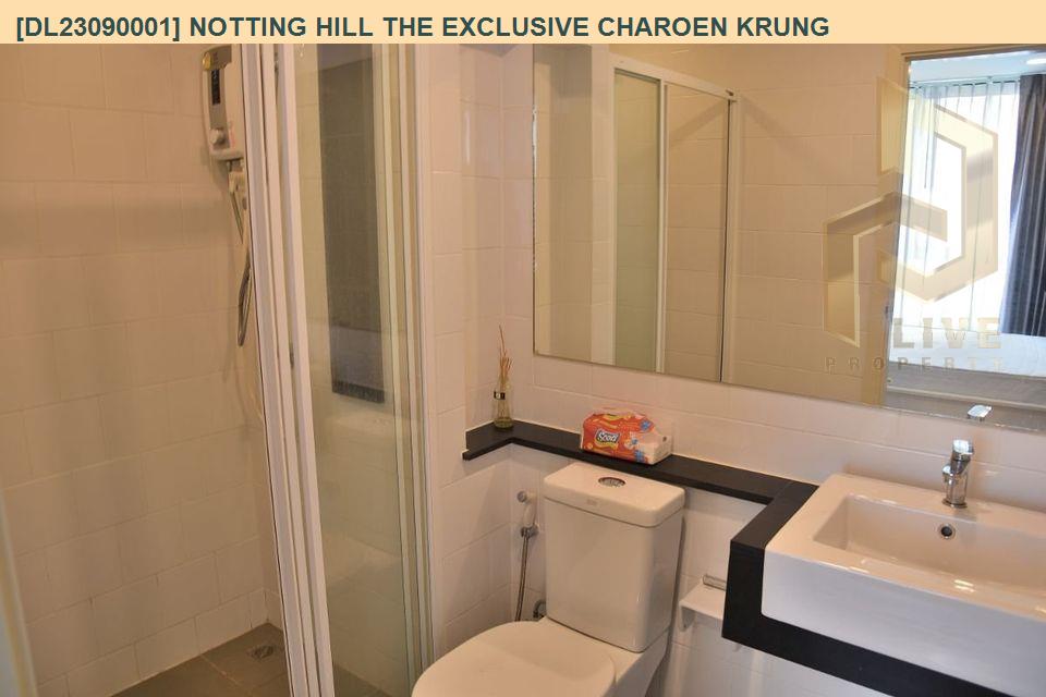 รูป DL23090001 ให้เช่าคอนโด น็อตติ้ง ฮิลล์ ดิ เอ็กซ์คลูซีฟ เจริญกรุง (Notting Hill The Exclusive Charoen Krung) ใกล้ BTS สะพานตากสิน พร้อมเข้าอยู่ โทรด่วน 0638692663 LineID @655ebbvc - รูปที่ 8/9