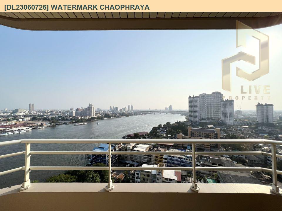 picture DL23060726 Condo for rent, Watermark Chaophraya near BTS Krung Thon Buri, ready to move in, call urgently 0800343450 LineID @655ebbvc - 1/13