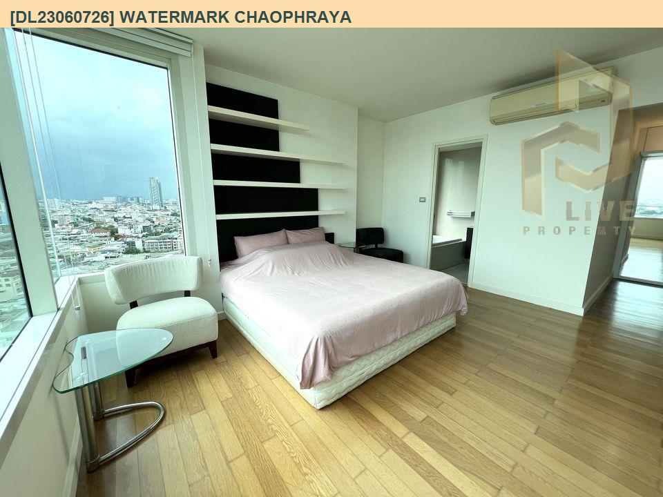 picture DL23060726 Condo for rent, Watermark Chaophraya near BTS Krung Thon Buri, ready to move in, call urgently 0800343450 LineID @655ebbvc - 4/13