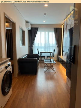 DL23070963 Condo for rent, Lumpini Place Taopoon Interchange  near MRT เตาปูน, ready to move in, call urgently 0638692663 LineID @655ebbvc