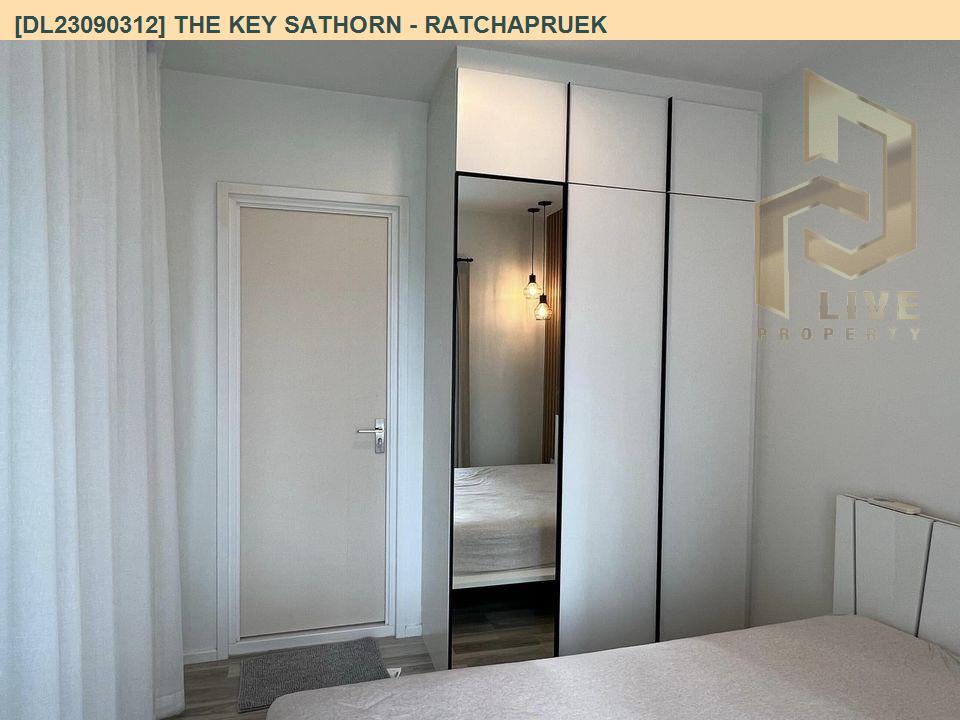 รูป DL23090312 ให้เช่าคอนโด เดอะ คีย์ สาทร - ราชพฤกษ์ (The Key Sathorn - Ratchapruek) ใกล้ BTS วุฒากาศ พร้อมเข้าอยู่ โทรด่วน 0656259498 LineID @257sxzzu - รูปที่ 4/10
