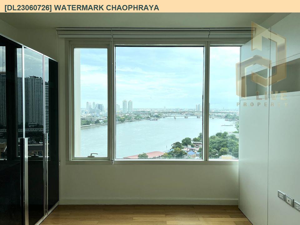 picture DL23060726 Condo for rent, Watermark Chaophraya near BTS Krung Thon Buri, ready to move in, call urgently 0800343450 LineID @655ebbvc - 11/13