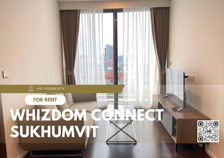 รูปภาพ For rent 📣 Whizdom Connect Sukhumvit 📣 furniture, complete electrical appliances, near BTS Punnawithi.