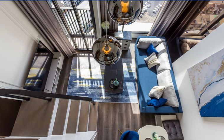 For rent : Knightsbridge Space Rathayothin , Duplex 1 Bed, Ready to Move, Decorated room.