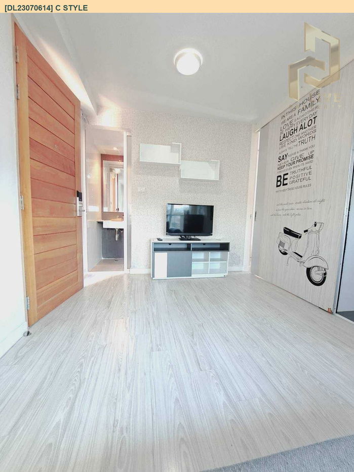 picture DL23070614 Condo for rent, C Style near MRT สุทธิสาร, ready to move in, call urgently 0656133286 LineID @655ebbvc - 1/9