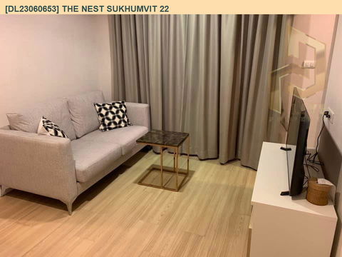 DL23060653 ให้เช่าคอนโด เดอะ เนสท์ สุขุมวิท 22 (The Nest Sukhumvit 22) ใกล้ BTS พร้อมพงษ์ พร้อมเข้าอยู่ โทรด่วน 0614453194 LineID @162cjixi