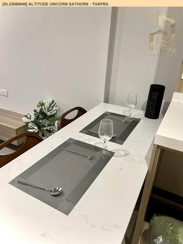 picture DL23060948 Condo for rent, Altitude Unicorn Sathorn - Thapra near BTS Talat Phlu, ready to move in, call urgently 0638692663 LineID @534wlwof - 4/8