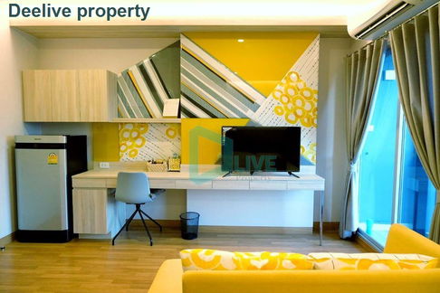 DL001153 Condo for rent, Lumpini Park Vibhavadi - Chatuchak near BTS Chatuchak park, ready to move in, call urgently 0656133286 LineID @897iyzll
