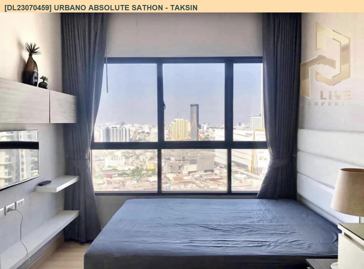 รูป DL23070459 ให้เช่าคอนโด เออบาโน่ แอบโซลูท สาทร - ตากสิน (Urbano Absolute Sathon - Taksin) ใกล้ BTS กรุงธนบุรี พร้อมเข้าอยู่ โทรด่วน 0638692663 LineID @952jdxxk - รูปที่ 2/6