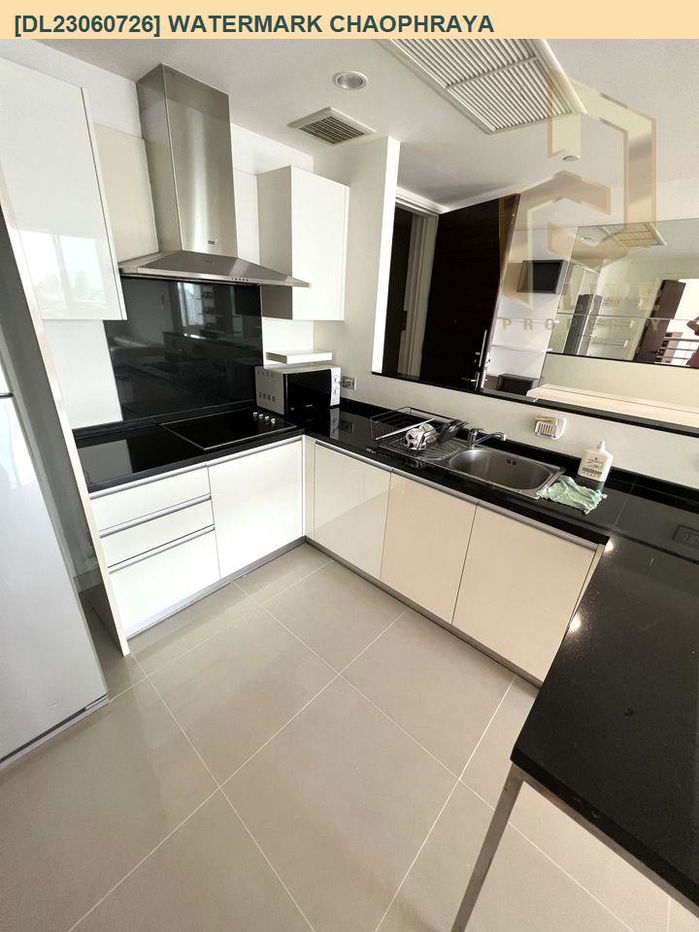 picture DL23060726 Condo for rent, Watermark Chaophraya near BTS Krung Thon Buri, ready to move in, call urgently 0800343450 LineID @655ebbvc - 10/13