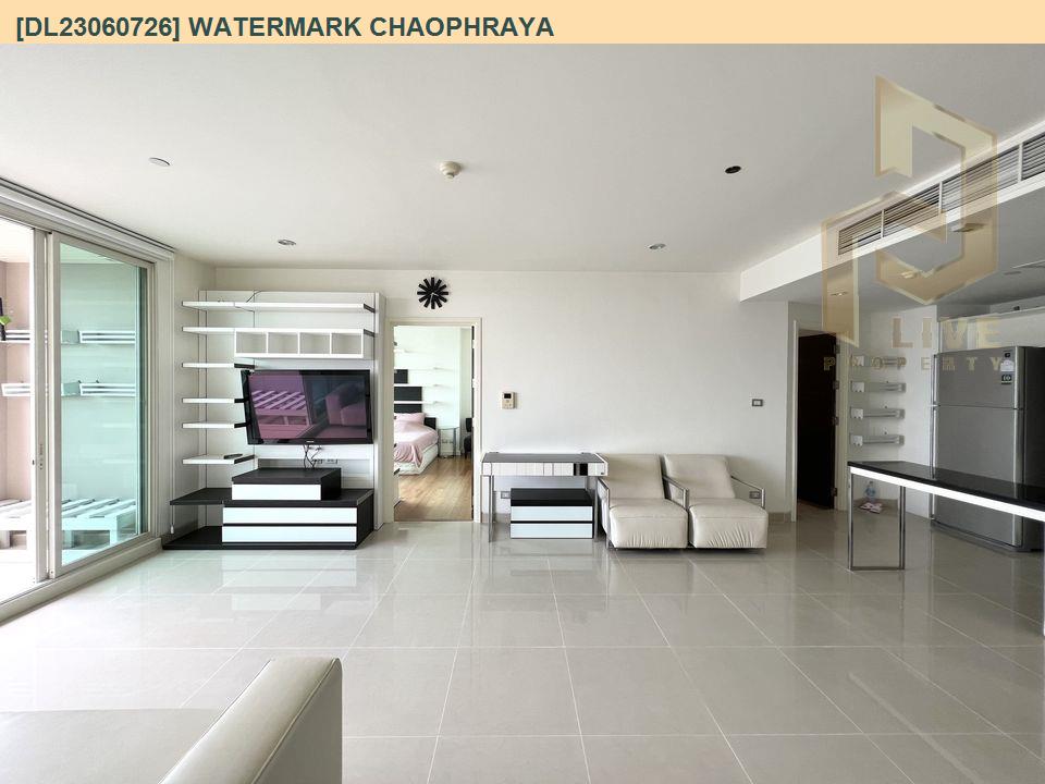 picture DL23060726 Condo for rent, Watermark Chaophraya near BTS Krung Thon Buri, ready to move in, call urgently 0800343450 LineID @655ebbvc - 8/13
