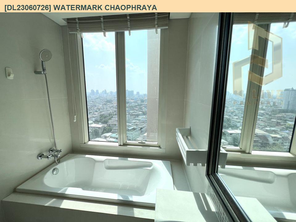 picture DL23060726 Condo for rent, Watermark Chaophraya near BTS Krung Thon Buri, ready to move in, call urgently 0800343450 LineID @655ebbvc - 6/13