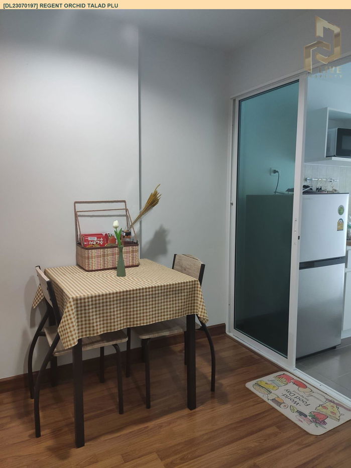 picture DL23070197 Condo for rent, Regent Orchid Talad Plu near BTS Talat Phlu, ready to move in, call urgently 0656133286 LineID @655ebbvc - 3/9