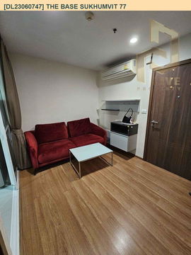 DL23060747 Condo for rent, The Base Sukhumvit 77 near BTS On Nut, ready to move in, call urgently 0656133286 LineID @655ebbvc