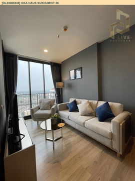 DL23060335 Condo for rent, OKA HAUS Sukhumvit 36 near BTS Thong Lo, ready to move in, call urgently 0638692663 LineID @897iyzll