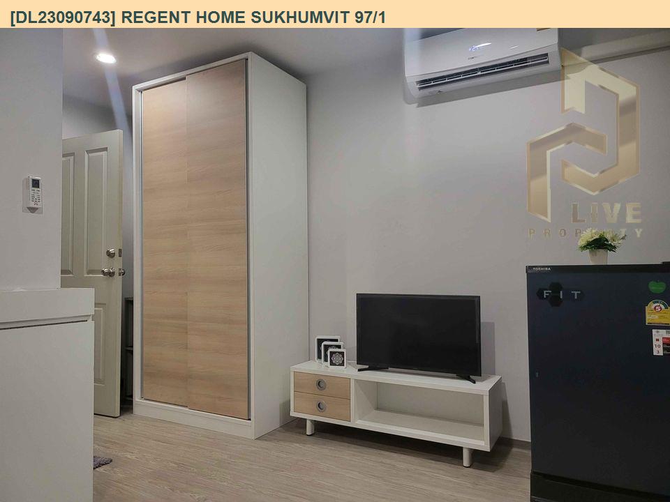 รูป DL23090743 ให้เช่าคอนโด รีเจ้นท์ โฮม สุขุมวิท 97/1 (Regent Home Sukhumvit 97/1) ใกล้ BTS บางจาก พร้อมเข้าอยู่ โทรด่วน 0800343450 LineID @655ebbvc - รูปที่ 5/6