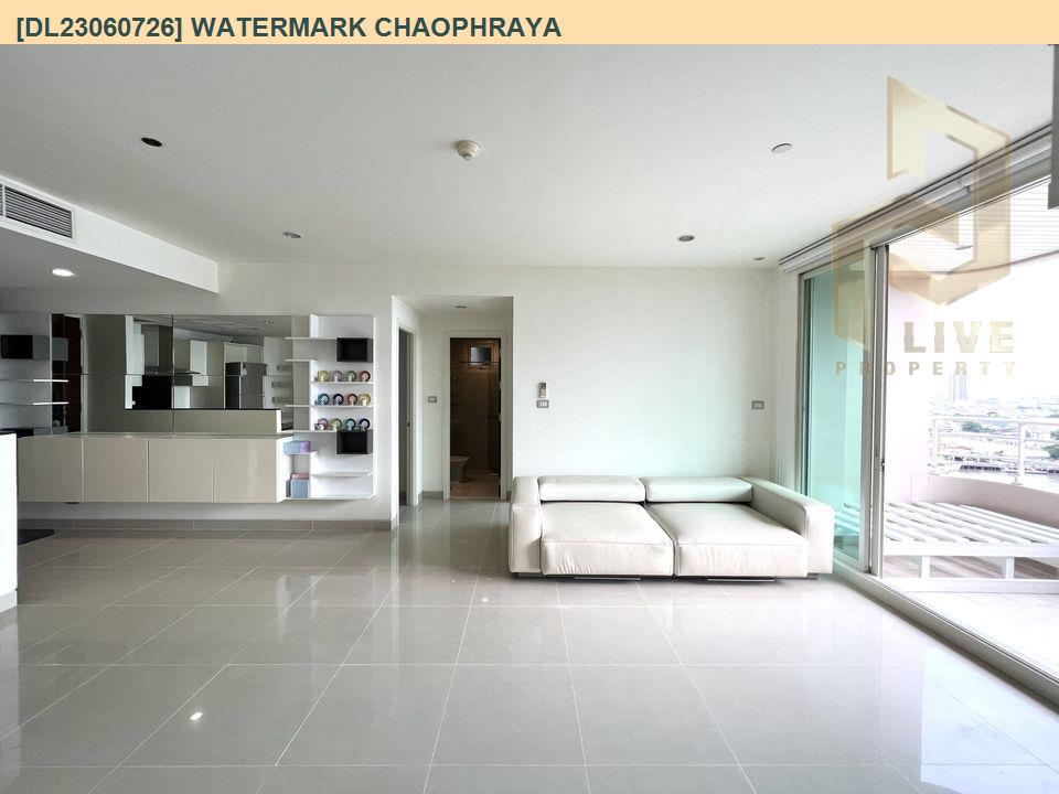 picture DL23060726 Condo for rent, Watermark Chaophraya near BTS Krung Thon Buri, ready to move in, call urgently 0800343450 LineID @655ebbvc - 9/13