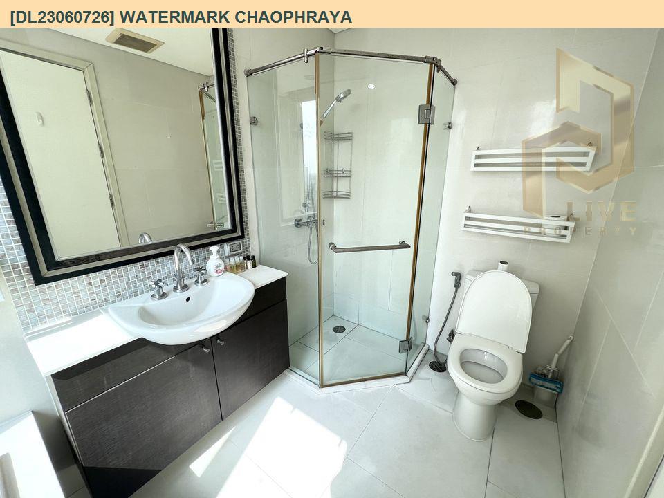 picture DL23060726 Condo for rent, Watermark Chaophraya near BTS Krung Thon Buri, ready to move in, call urgently 0800343450 LineID @655ebbvc - 7/13
