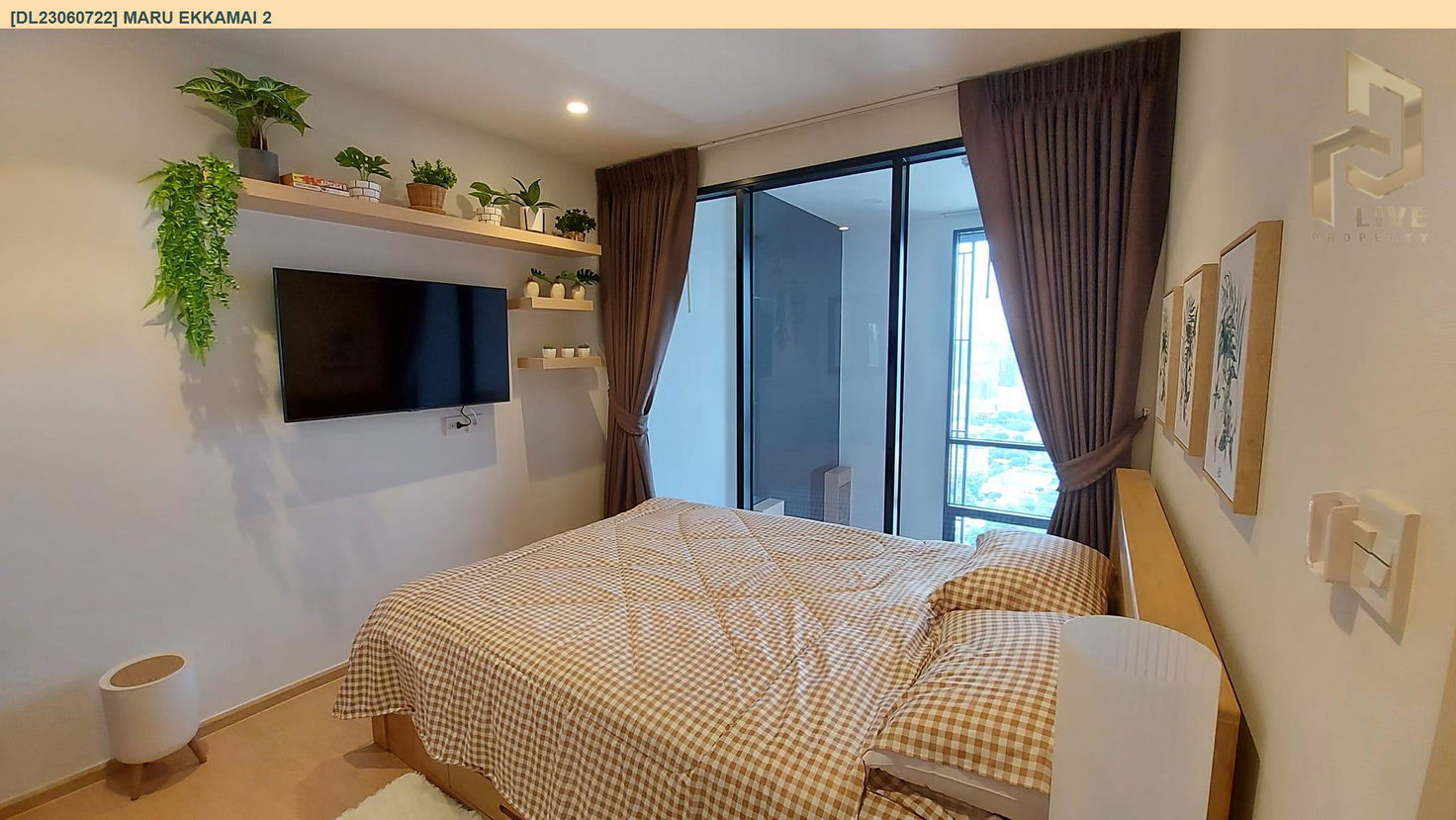 picture DL23060722 Condo for rent, MARU EKKAMAI 2 near BTS Ekkamai, ready to move in, call urgently 0656133286 LineID @655ebbvc - 3/8