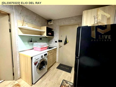 คอนโดให้เช่า : DL23070322 ให้เช่าคอนโด เอลลิโอ เดลเรย์ (Elio Del Ray) ใกล้ BTS ปุณณวิถี พร้อมเข้าอยู่ โทรด่วน 0614453194 LineID @952jdxxk