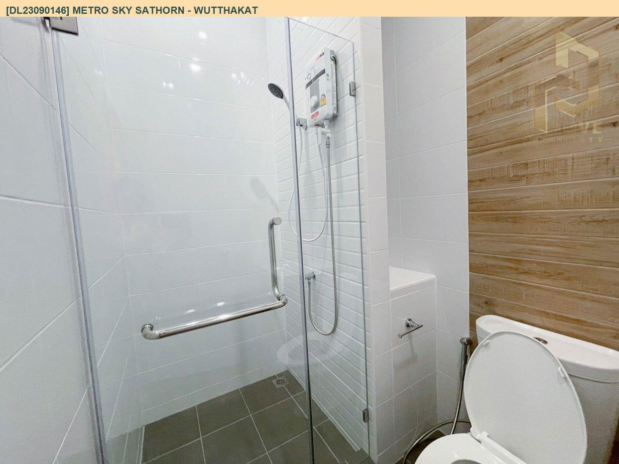 รูป DL23090146 ให้เช่าคอนโด เมโทร สกาย สาทร - วุฒากาศ (Metro Sky Sathorn - Wutthakat) ใกล้ BTS วุฒากาศ พร้อมเข้าอยู่ โทรด่วน 0653619502 LineID @534wlwof - รูปที่ 6/6