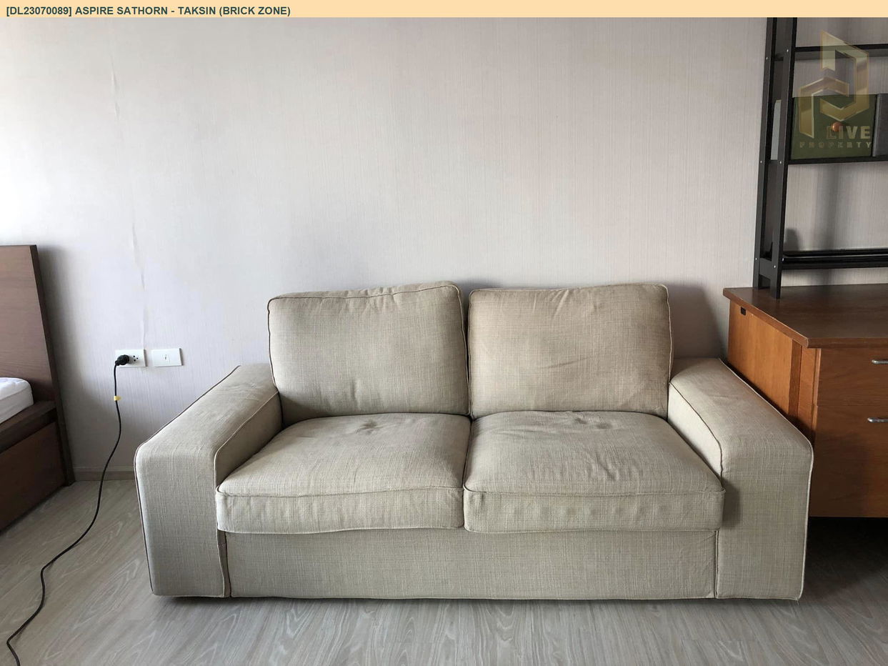 picture DL23070089 Condo for rent, Aspire Sathorn - Taksin (Brick Zone) near BTS Wutthakat, ready to move in, call urgently 0638692663 LineID @534wlwof - 6/9