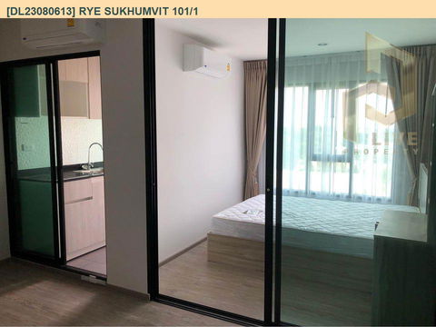 DL23080613 Condo for rent, RYE Sukhumvit 101/1 near BTS ปุณณวิถี, ready to move in, call urgently 0656133286 LineID @655ebbvc