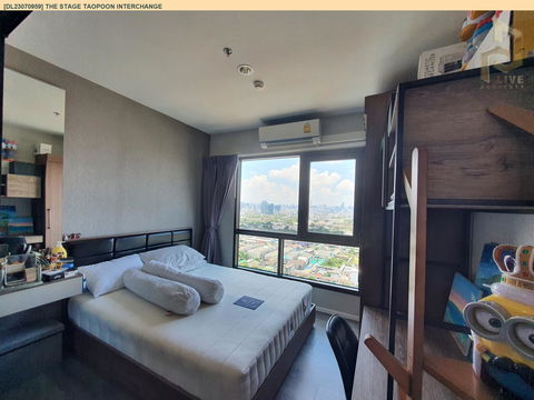 DL23070959 Condo for rent, The Stage Taopoon Interchange near MRT เตาปูน, ready to move in, call urgently 0656133286 LineID @655ebbvc