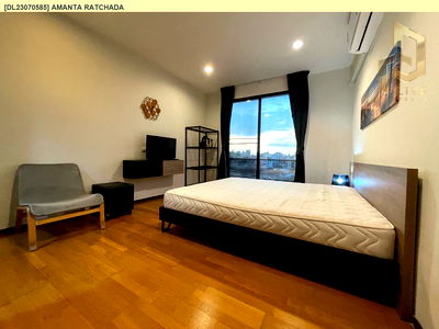 Condos for rent : DL23070585 Condo for rent, Amanta Ratchada near MRT ศูนย์วัฒนธรรม, ready to move in, call urgently 0656133286 LineID @655ebbvc