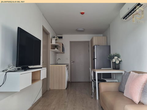 DL23070252 Condo for rent, Elio Del Ray near BTS Punnawithi, ready to move in, call urgently 0638692663 LineID @162cjixi