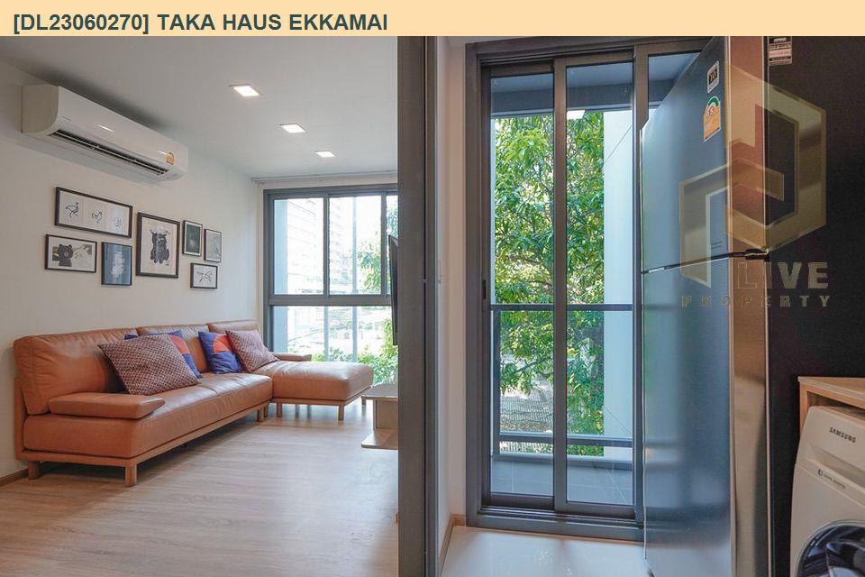 picture DL23060270 Condo for rent, Taka Haus Ekkamai  near BTS Ekkamai, ready to move in, call urgently 0656133286 LineID @534wlwof - 5/8