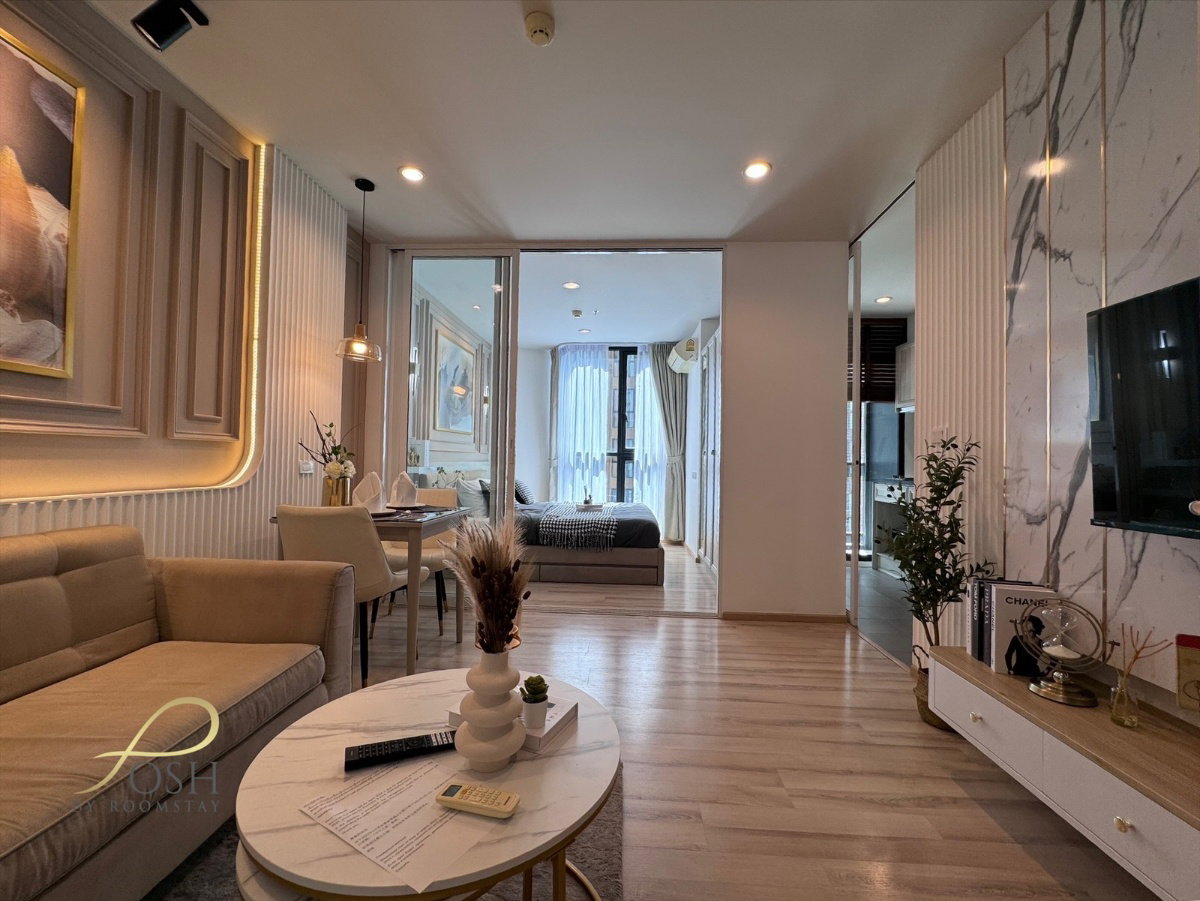 Condo for sale in the heart of the city, The Base Height by Sansiri, newly renovated, 7th floor, pool view, new furniture. - image 5