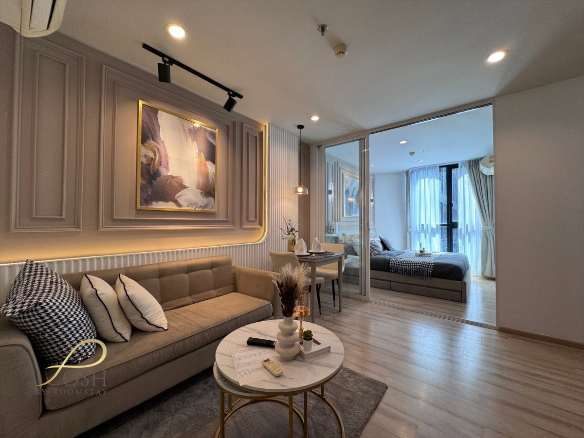Condo for sale in the heart of the city, The Base Height by Sansiri, newly renovated, 7th floor, pool view, new furniture. - image 6