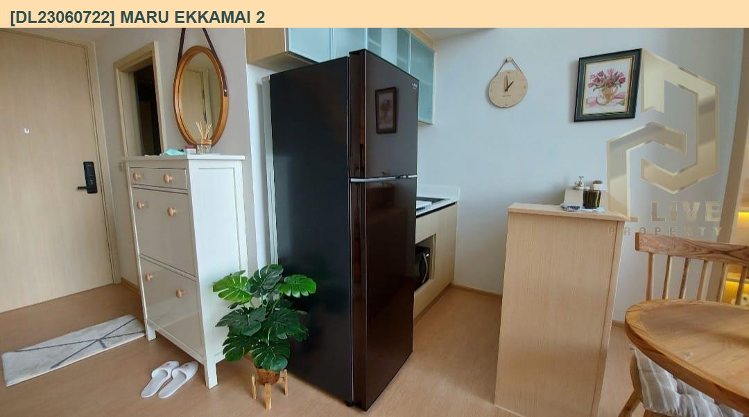 picture DL23060722 Condo for rent, MARU EKKAMAI 2 near BTS Ekkamai, ready to move in, call urgently 0656133286 LineID @655ebbvc - 8/8