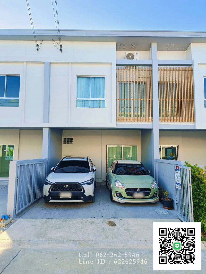 Townhouses for rent : For rent Townhome 2 story, Ratchaphruek fully furnished , contact 062-262-5946