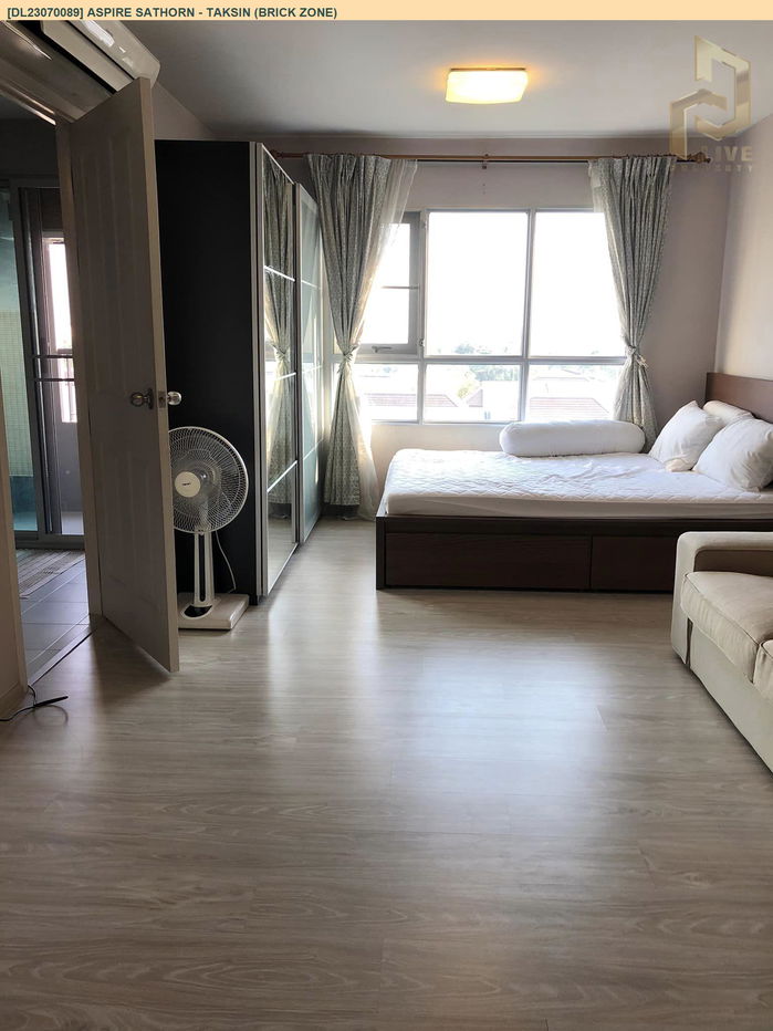 picture DL23070089 Condo for rent, Aspire Sathorn - Taksin (Brick Zone) near BTS Wutthakat, ready to move in, call urgently 0638692663 LineID @534wlwof - 2/9