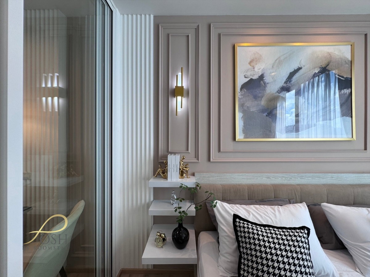 Condo for sale in the heart of the city, The Base Height by Sansiri, newly renovated, 7th floor, pool view, new furniture. - image 4