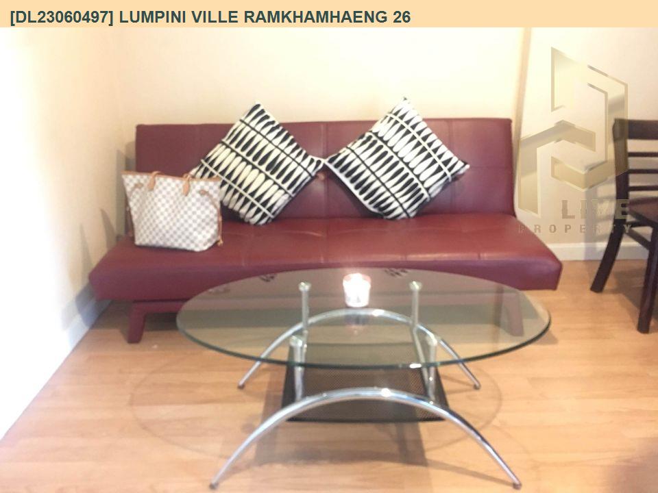 picture DL23060497 Condo for rent, Lumpini Ville Ramkhamhaeng 26 near ARL Hua Mak, ready to move in, call urgently 0638692663 LineID @897iyzll - 9/9