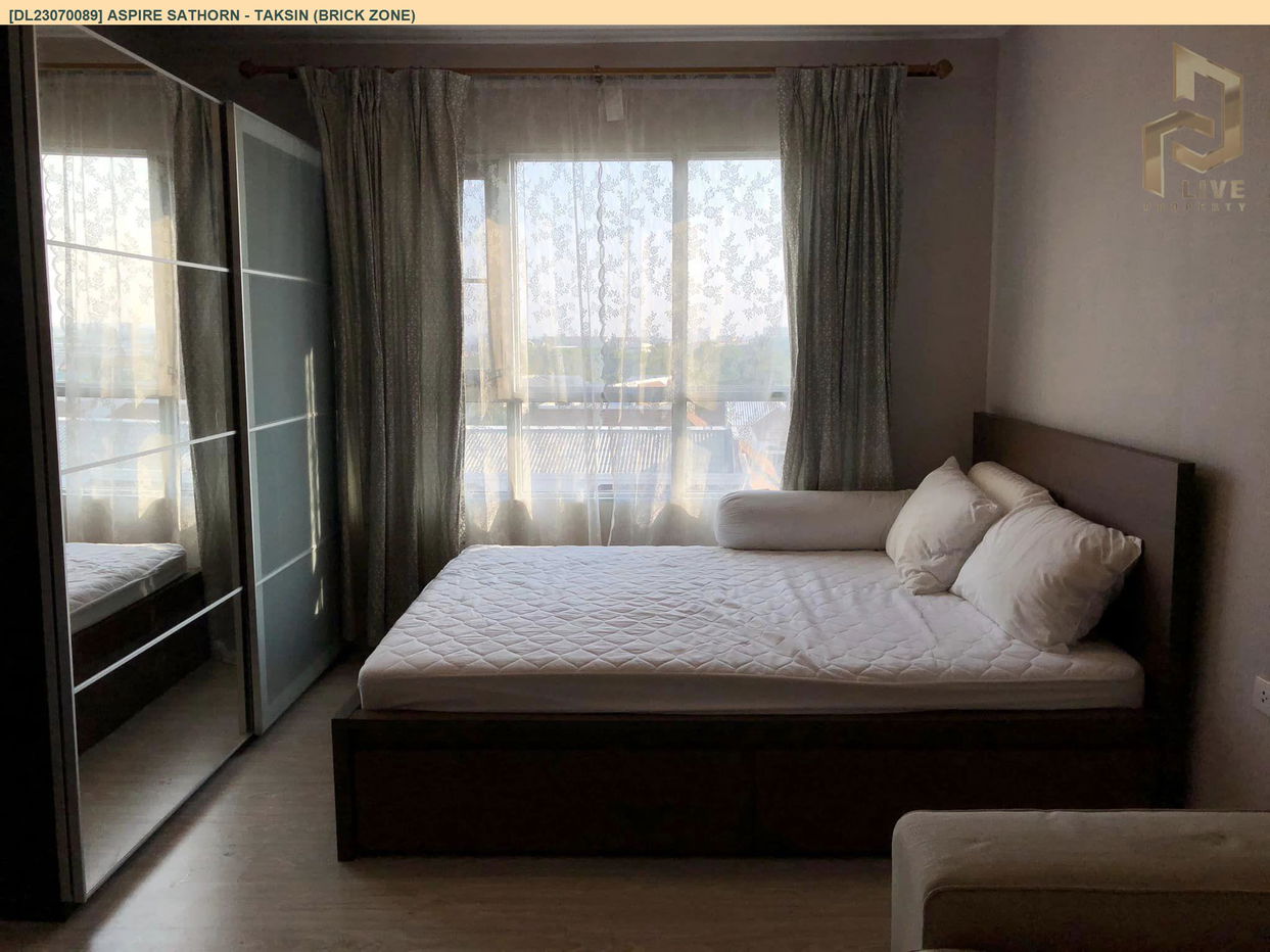 picture DL23070089 Condo for rent, Aspire Sathorn - Taksin (Brick Zone) near BTS Wutthakat, ready to move in, call urgently 0638692663 LineID @534wlwof - 4/9