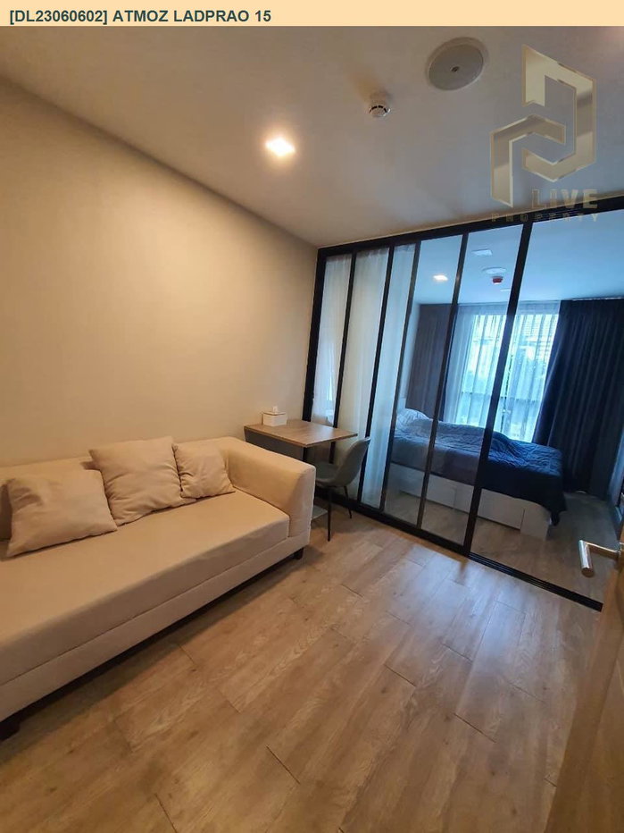 รูป DL23060602 ให้เช่าคอนโด แอทโมซ ลาดพร้าว 15 (Atmoz Ladprao 15) ใกล้ MRT ลาดพร้าว พร้อมเข้าอยู่ โทรด่วน 0614453194 LineID @162cjixi - รูปที่ 2/6