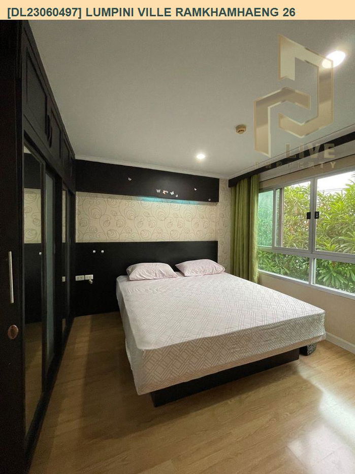 picture DL23060497 Condo for rent, Lumpini Ville Ramkhamhaeng 26 near ARL Hua Mak, ready to move in, call urgently 0638692663 LineID @897iyzll - 4/9