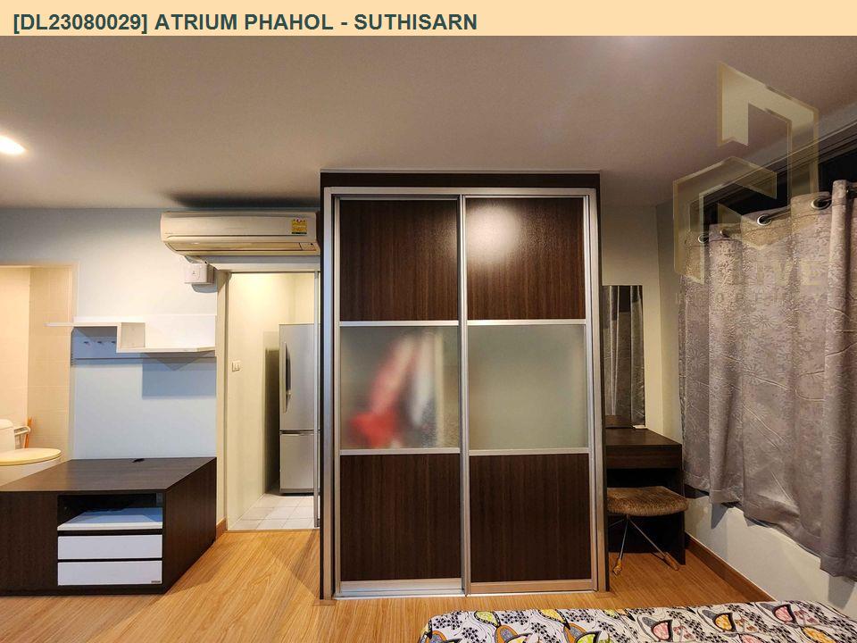 รูป DL23080029 ให้เช่าคอนโด เอเทรี่ยม พหลฯ - สุทธิสาร (Atrium Phahol - Suthisarn) ใกล้ BTS สะพานควาย พร้อมเข้าอยู่ โทรด่วน 0638692663 LineID @655ebbvc - รูปที่ 2/5