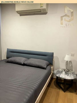 DL23060785 Condo for rent, Noble Revo Silom near BTS Surasak, ready to move in, call urgently 0638692663 LineID @897iyzll