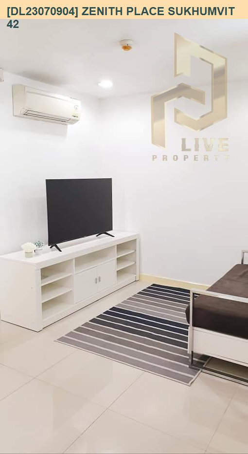 รูป DL23070904 ให้เช่าคอนโด ซีนิธ เพลส สุขุมวิท 42 (Zenith Place Sukhumvit 42) ใกล้ BTS เอกมัย พร้อมเข้าอยู่ โทรด่วน 0656133286 LineID @534wlwof - รูปที่ 3/5