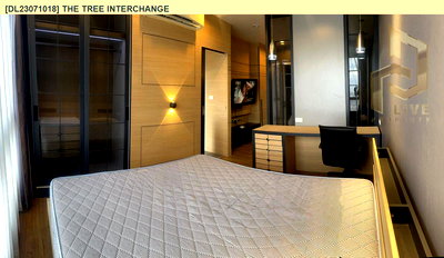 Condos for rent : DL23071018 Condo for rent, The Tree Interchange near MRT เตาปูน, ready to move in, call urgently 0800343450 LineID @655ebbvc