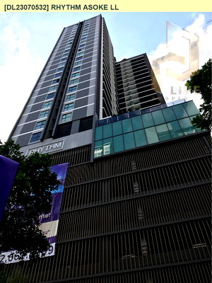 Condos for rent : DL23070532 Condo for rent, Rhythm Asoke ll near MRT พระราม 9, ready to move in, call urgently 0656133286 LineID @534wlwof