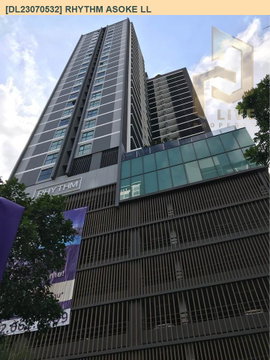 DL23070532 Condo for rent, Rhythm Asoke ll near MRT พระราม 9, ready to move in, call urgently 0656133286 LineID @534wlwof