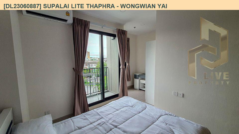 picture DL23060887 Condo for rent, Supalai Lite Thaphra - Wongwian Yai near MRT ท่าพระ, ready to move in, call urgently 0656133286 LineID @655ebbvc - 5/5